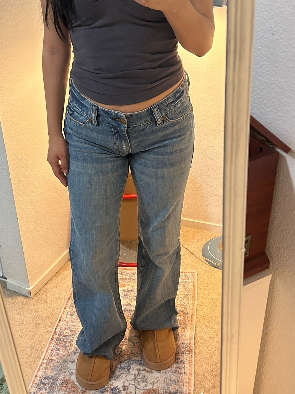 Old Navy Women's Boot Cut Jeans - Light Blue